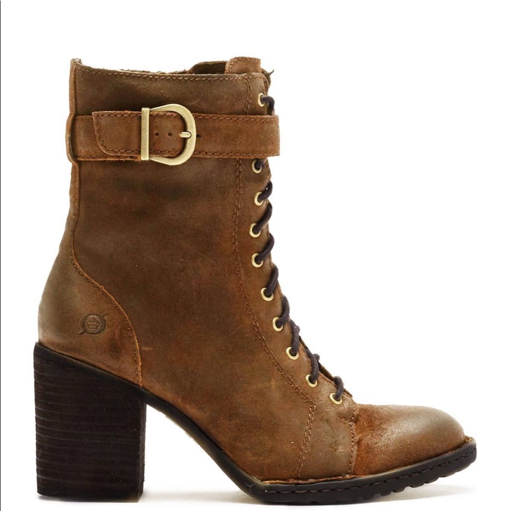 BORN CASS LEATHER BOOTS